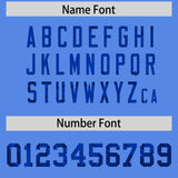 Custom Powder Blue Sequined Tops Athletic Basketball Jersey