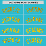 Custom Sky Blue Sequined Tops Athletic Basketball Jersey