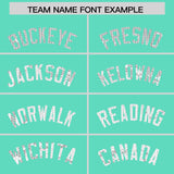 Custom Bright Green Sequined Tops Athletic Basketball Jersey