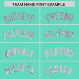 Custom Bright Green Sequined Tops Athletic Basketball Jersey