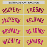 Custom Old Gold Sequined Tops Athletic Basketball Jersey