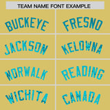 Custom Old Gold Sequined Tops Athletic Basketball Jersey