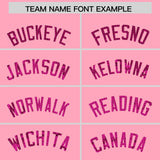 Custom Light Pink Sequined Tops Athletic Basketball Jersey