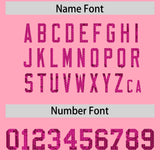 Custom Light Pink Sequined Tops Athletic Basketball Jersey