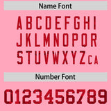 Custom Light Pink Sequined Tops Athletic Basketball Jersey