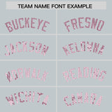 Custom Silver Sequined Tops Athletic Basketball Jersey