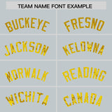 Custom Silver Sequined Tops Athletic Basketball Jersey