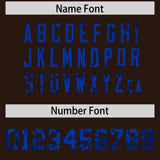 Custom Brown Sequined Tops Athletic Basketball Jersey