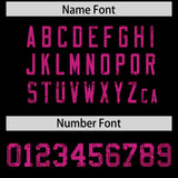 Custom Black Sequined Tops Athletic Basketball Jersey