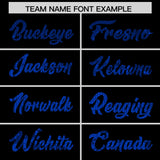 Custom Black Sequined Tops Athletic Basketball Jersey