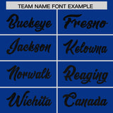 Custom Royal Sequined Tops Athletic Basketball Jersey