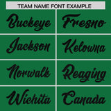 Custom Kelly Green Sequined Tops Athletic Basketball Jersey