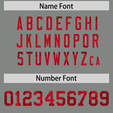 Custom Gray Sequined Tops Athletic Basketball Jersey