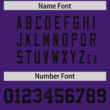 Custom Purple Sequined Tops Athletic Basketball Jersey