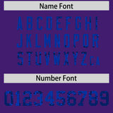 Custom Purple Sequined Tops Athletic Basketball Jersey