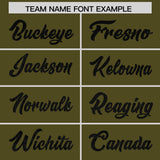 Custom Olive Sequined Tops Athletic Basketball Jersey