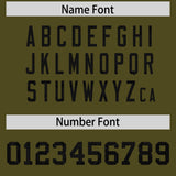 Custom Olive Sequined Tops Athletic Basketball Jersey