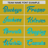 Custom Old Gold Sequined Tops Athletic Basketball Jersey