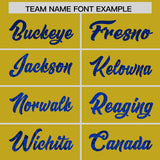 Custom Old Gold Sequined Tops Athletic Basketball Jersey