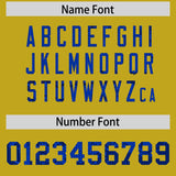 Custom Old Gold Sequined Tops Athletic Basketball Jersey