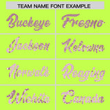 Custom Kelly Green Sequined Tops Athletic Basketball Jersey