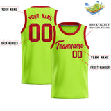 Custom Kelly Green Sequined Tops Athletic Basketball Jersey