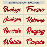 Custom Cream Sequined Tops Athletic Basketball Jersey