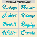 Custom Cream Sequined Tops Athletic Basketball Jersey