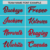 Custom Sky Blue Sequined Tops Athletic Basketball Jersey