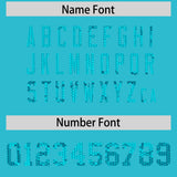 Custom Sky Blue Sequined Tops Athletic Basketball Jersey