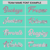 Custom Bright Green Sequined Tops Athletic Basketball Jersey