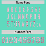 Custom Bright Green Sequined Tops Athletic Basketball Jersey