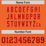 Custom Orange Sequined Tops Athletic Basketball Jersey