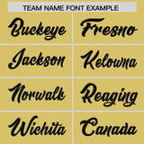 Custom Old Gold Sequined Tops Athletic Basketball Jersey