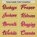 Custom Old Gold Sequined Tops Athletic Basketball Jersey