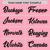 Custom Light Pink Sequined Tops Athletic Basketball Jersey