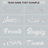 Custom Silver Sequined Tops Athletic Basketball Jersey