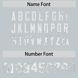 Custom Silver Sequined Tops Athletic Basketball Jersey