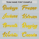 Custom Silver Sequined Tops Athletic Basketball Jersey