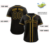 Custom Stripe Fashion Design Add Team Name Number Full Button College Baseball Jersey