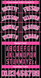 Custom Stripe Fashion Design Full Button Baseball Jersey Add Team Name Number