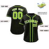 Custom Stripe Fashion Design Full Button Baseball Jersey Add Team Name Number