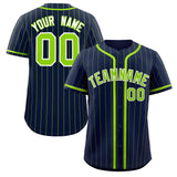 Custom Stripe Fashion Design Full Button Baseball Jersey Add Team Name Number