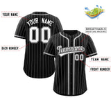 Custom Stripe Fashion Personalized Full Button Add Team Name Number Baseball Jersey Sportwear Shirt