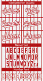 Custom Stripe Fashion Personalized Full Button Add Team Name Number Baseball Jersey Sportwear Shirt