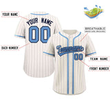 Custom Stripe Fashion Personalized Full Button Baseball Jersey Add Team Name Number