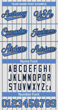 Custom Stripe Fashion Personalized Full Button Baseball Jersey Add Team Name Number