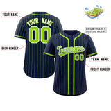 Custom Stripe Fashion Personalized Full Button Baseball Jersey Add Team Name Number