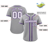 Custom Stripe Baseball Jersey Fashion Design Full Button Baseball Jersey Add Team Name Number Jersey