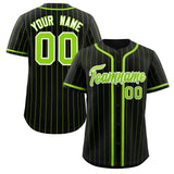 Custom Stripe Baseball Jersey Fashion Design Full Button Baseball Jersey Add Team Name Number Jersey